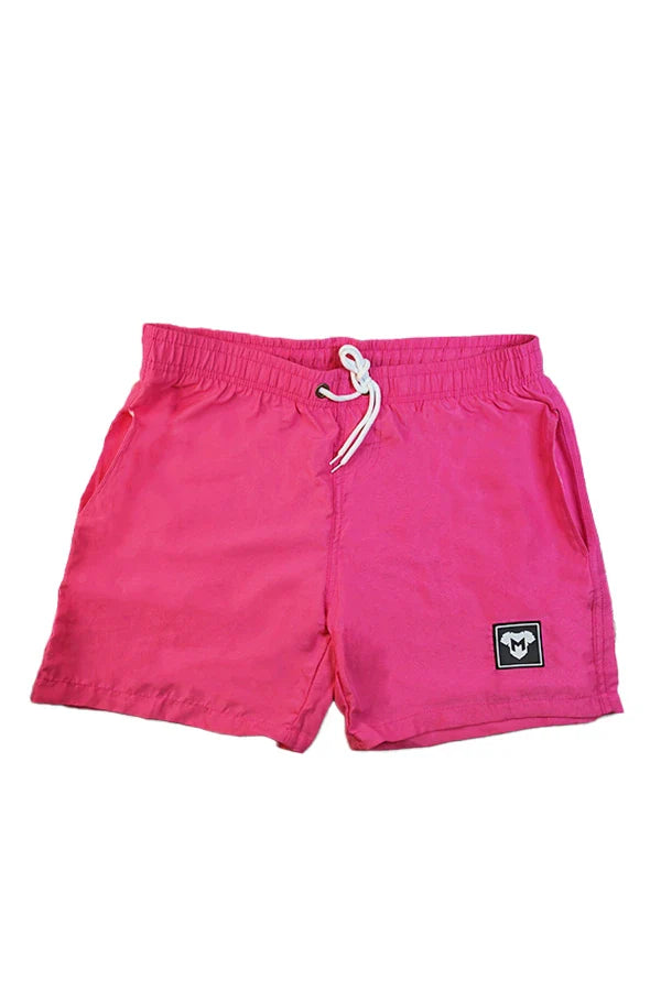 Sable Cyclone Soft-Touch Nylon Shorts. Pink