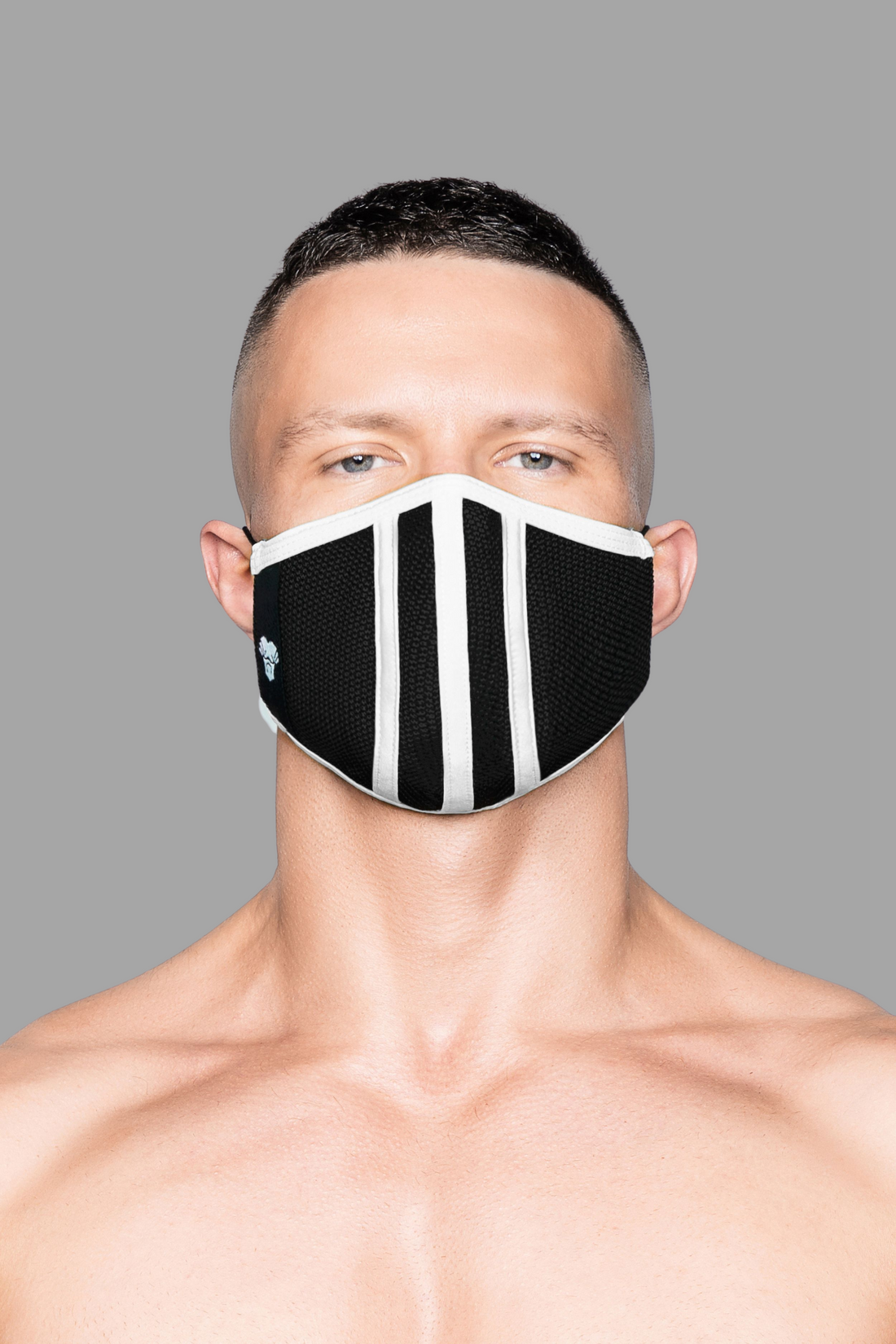 Masque 3D de vie. Blanc + Noir