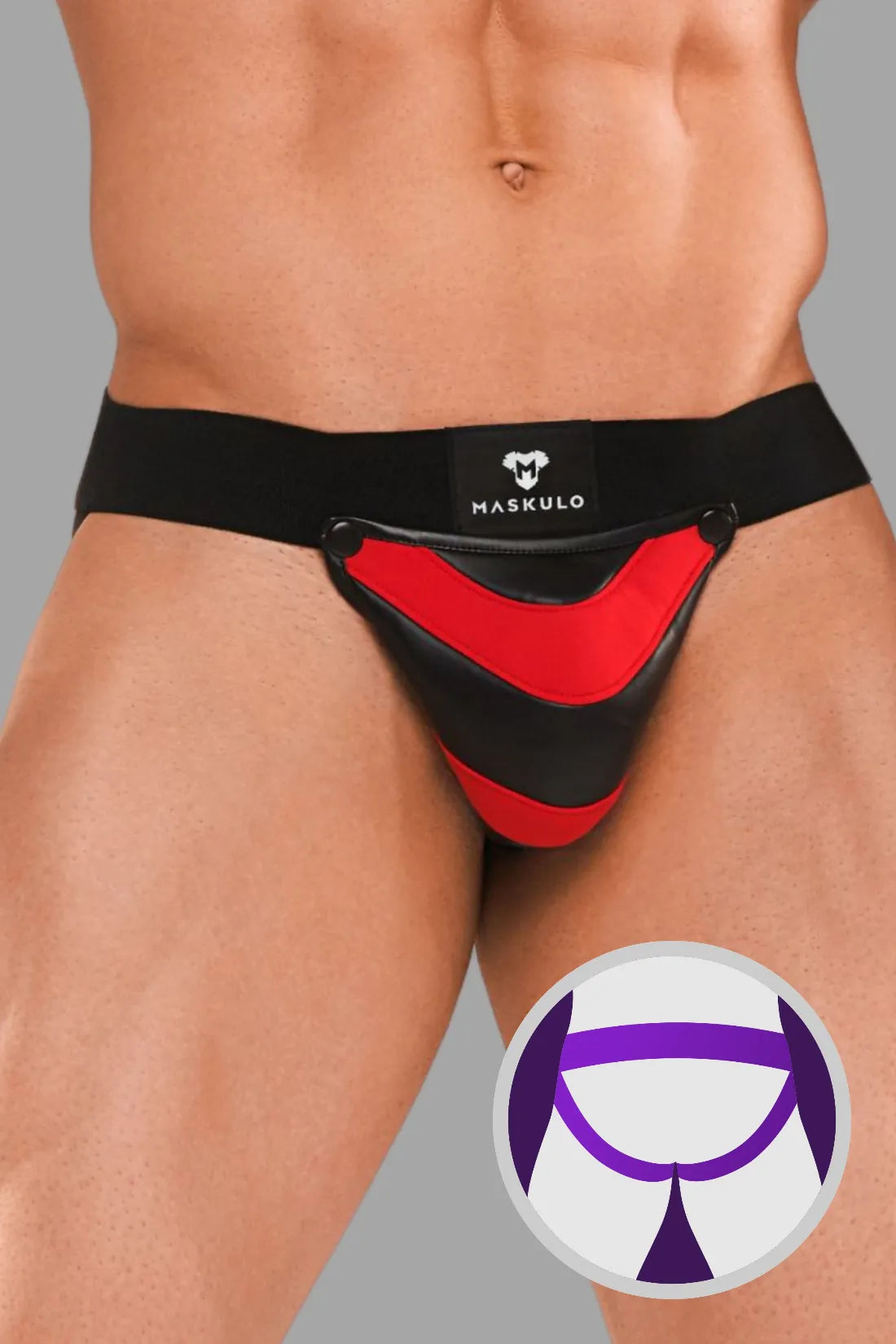 Armored Next. Herenjock. Zwart+Rood