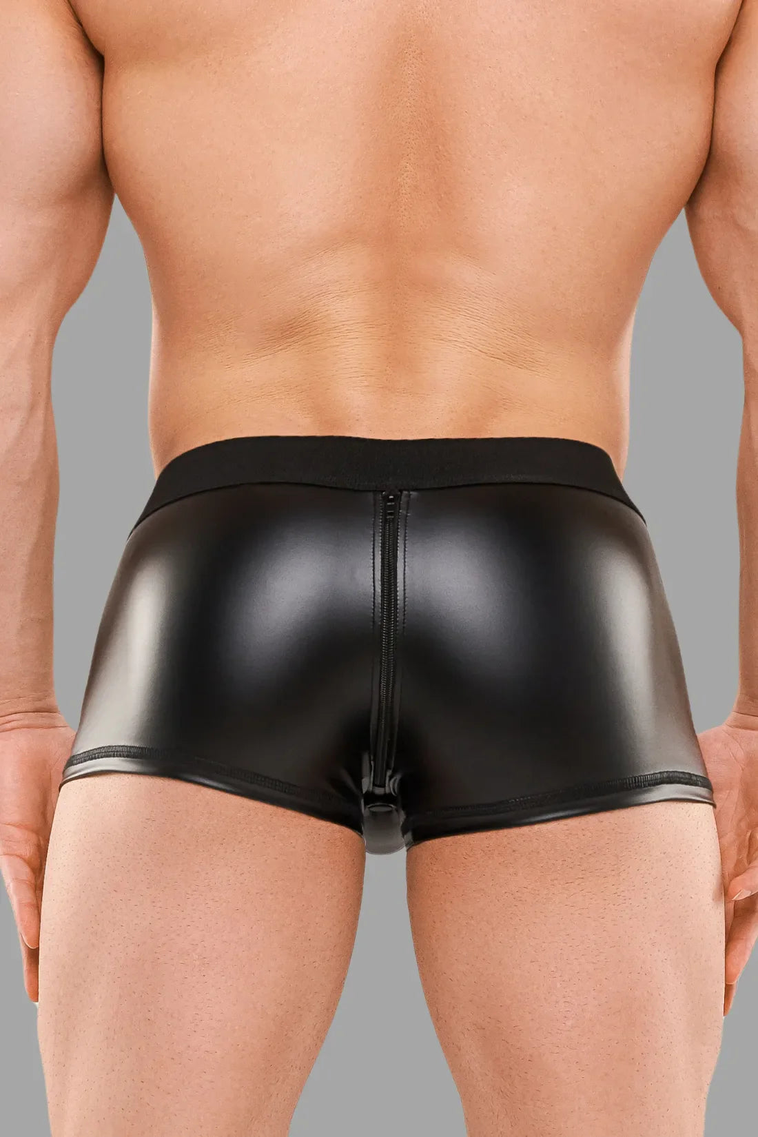 Armored Next. Short de bain pour homme. Noir et bleu « Royal »