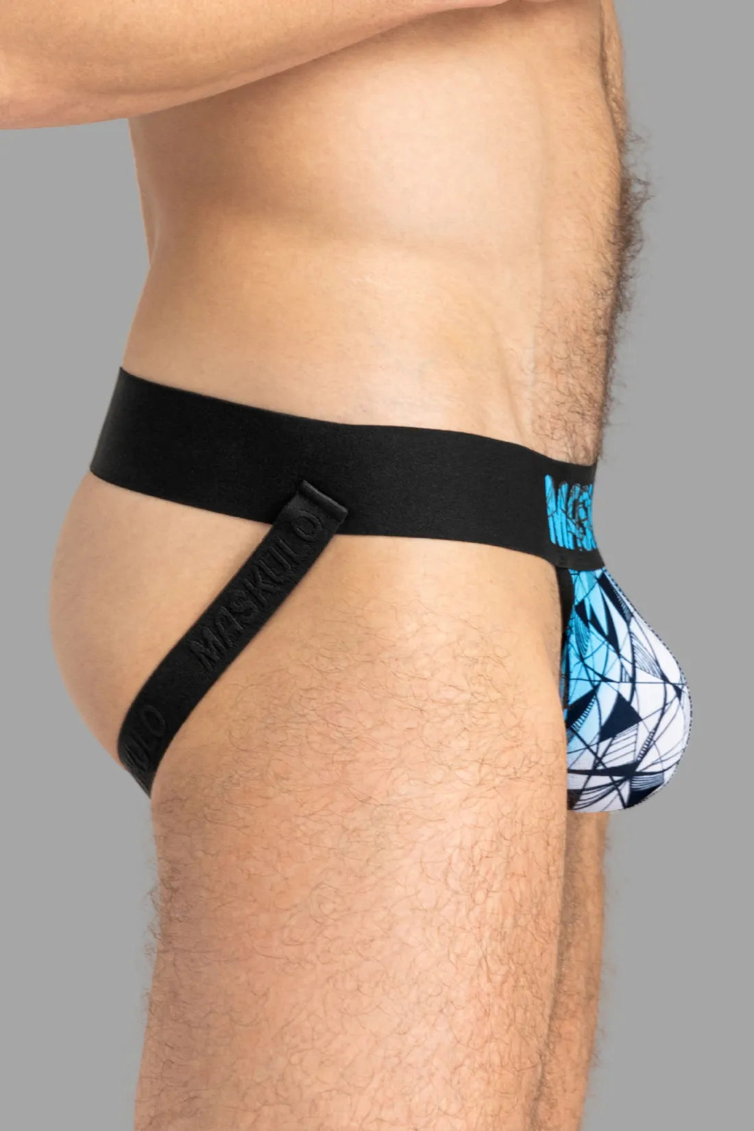 ARMOR Jock con efecto ART-X. Negro+Azul