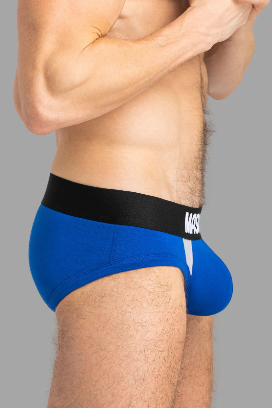 CAPTAIN-A slip met O-binnenzak. Blauw &