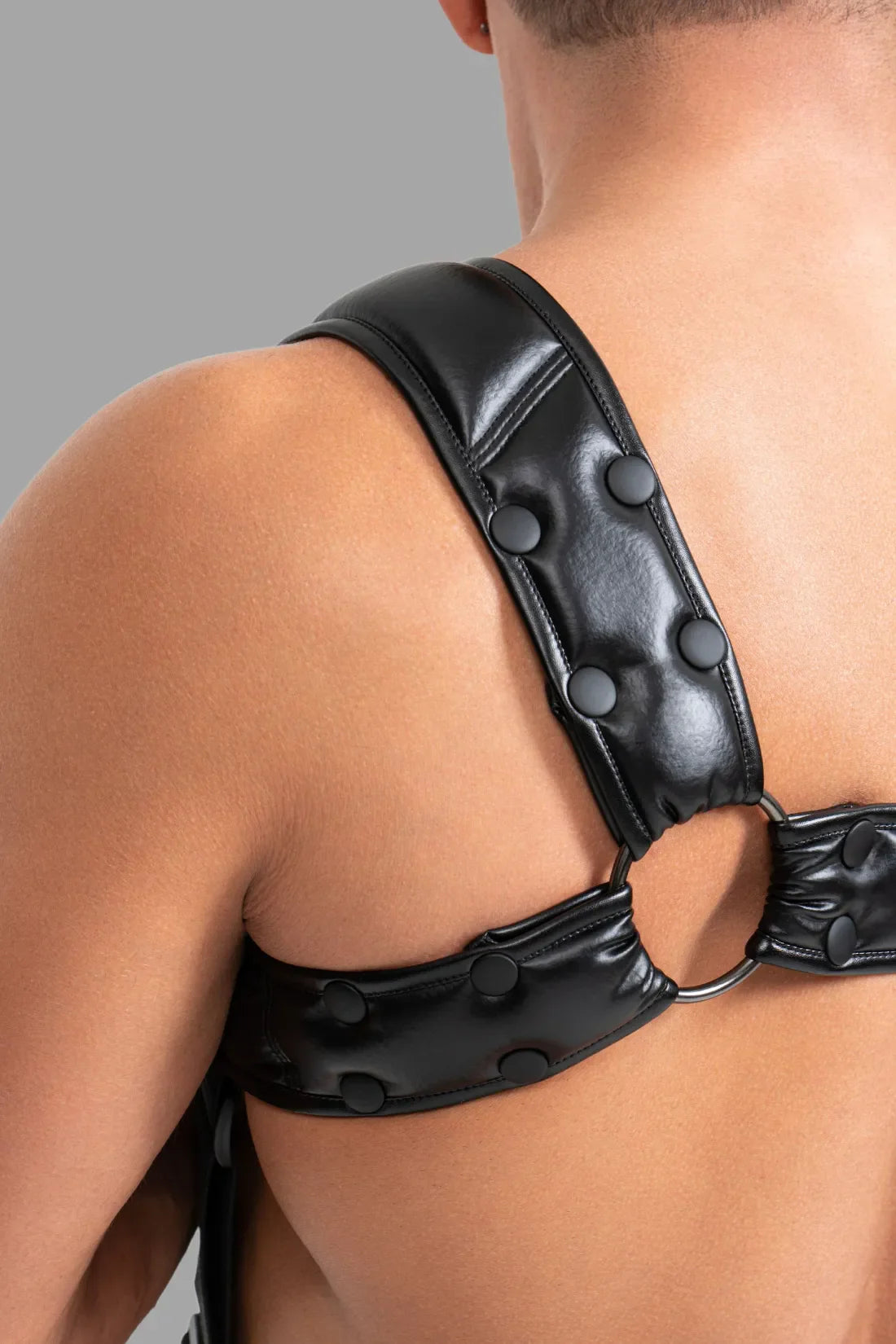 Body Harness with Push-up Effect. Black