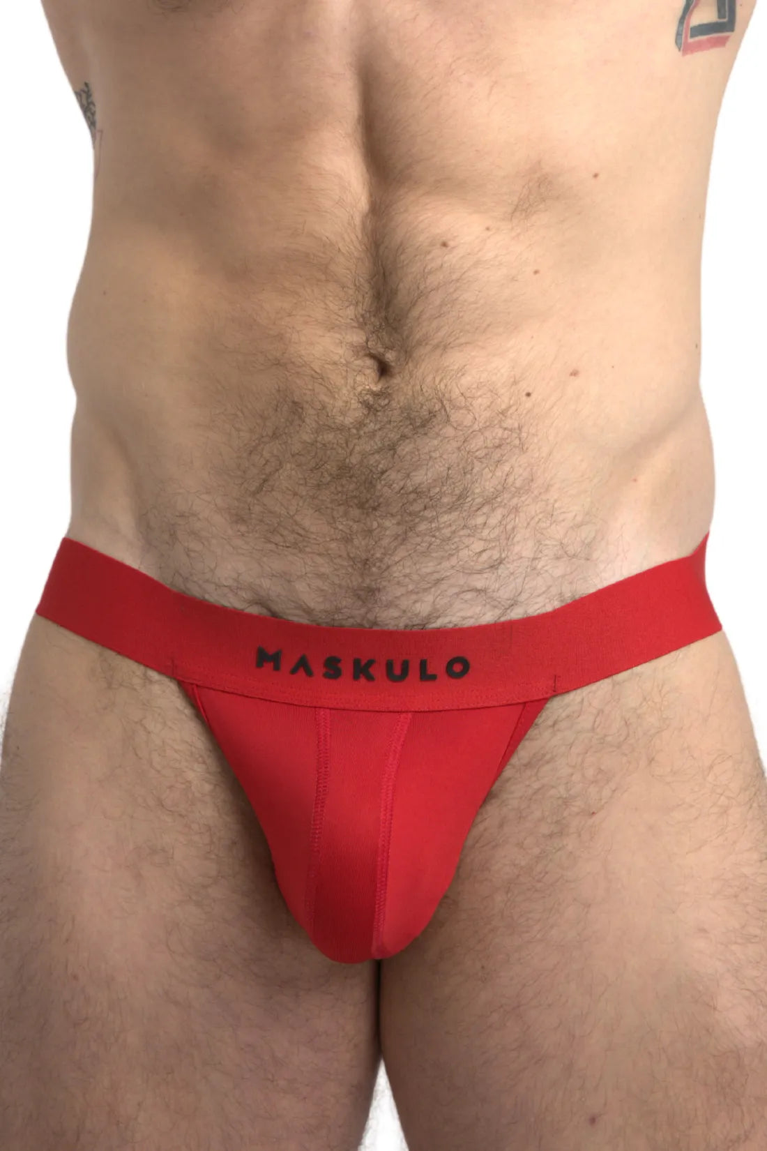 Microfiber Jock. Red