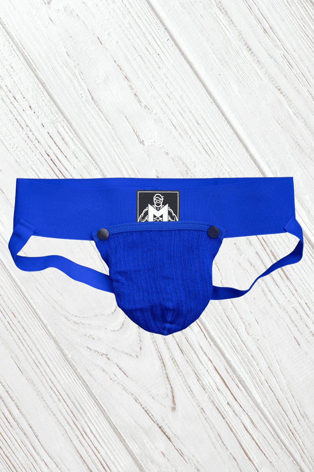 Cork Cyclone. Jockstrap con Bolsillo Desmontable. Azul Real