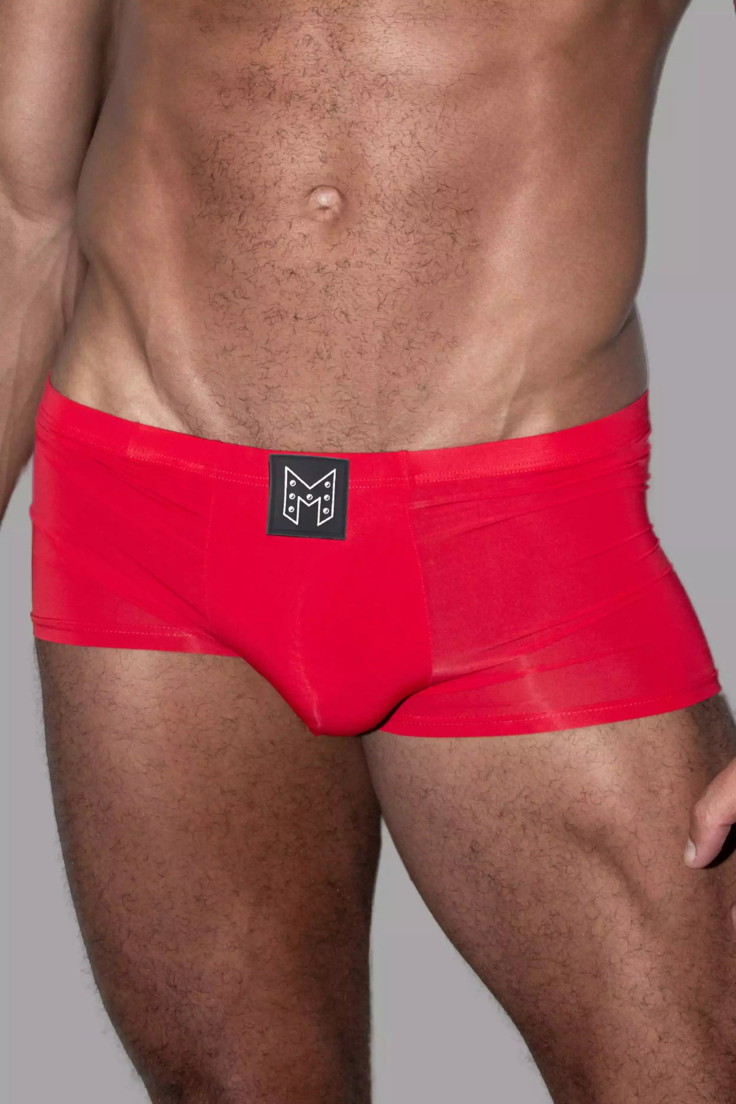 Ryan Ironsilk Strakke Trunks. Rood