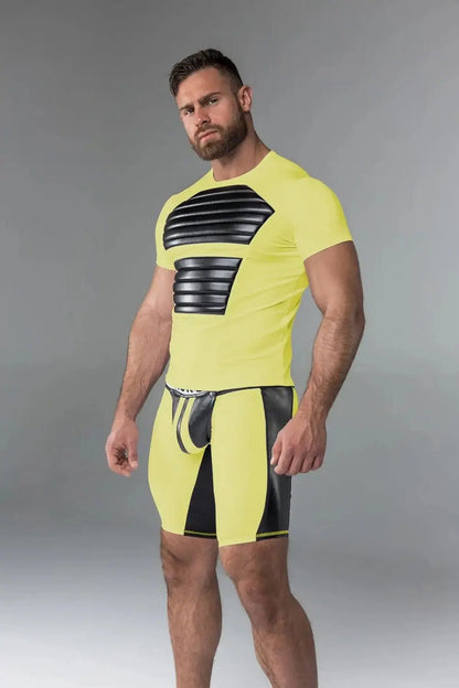 Armored. T-Shirt. Front Pads - Maskulo - MTS106-Y1 - Maskulo EU Global Online Store