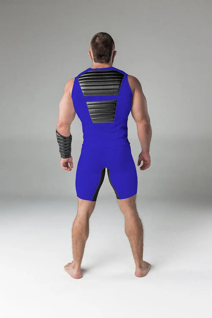 Armored. Tank Top. Front Pads. Blue Royal - Maskulo - MTP138-Y1 - Maskulo EU Global Online Store