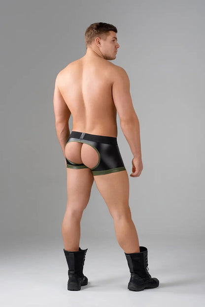 EnForce. Waist - high Codpiece Trunk shorts. Open Rear - Maskulo - MTR146-Y1 - Maskulo EU Global Online Store