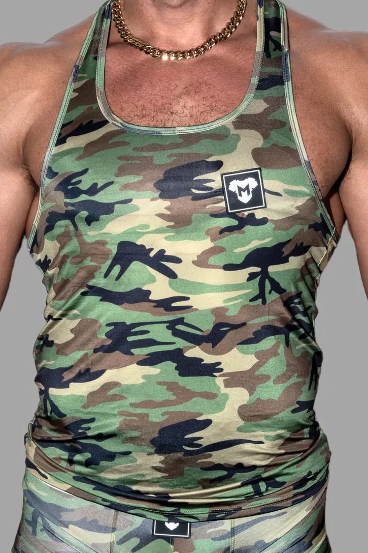 Gaell Sleek Tight Top. Silky Camouflage - Maskulo - MTP177 - Y2 - Maskulo Global (EU) Store