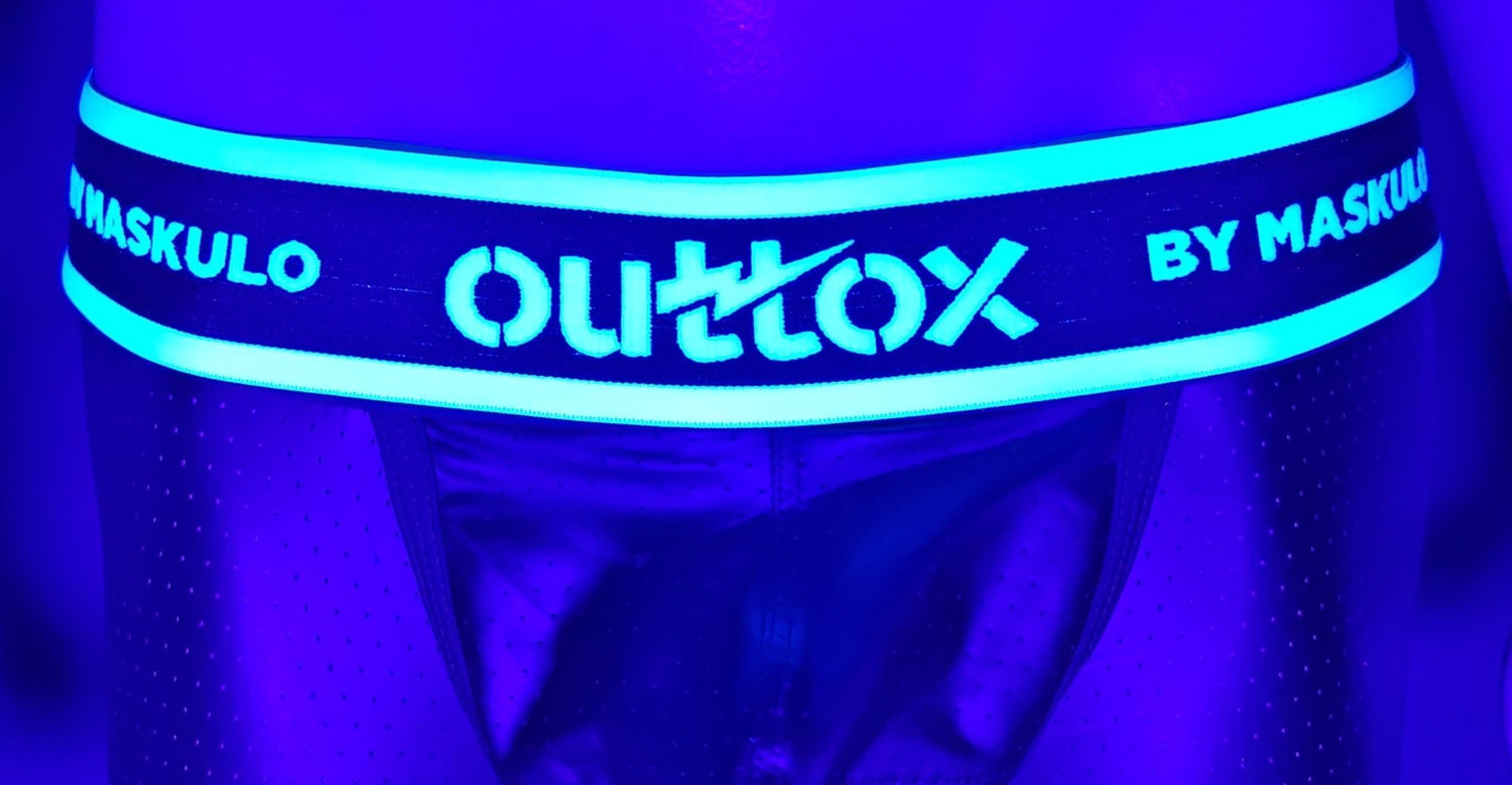 Outtox by Maskulo. Wrapped Rear Briefs with Snap Codpiece. Black - Outtox - XBR115 - Y1 - Maskulo Global (EU) Store